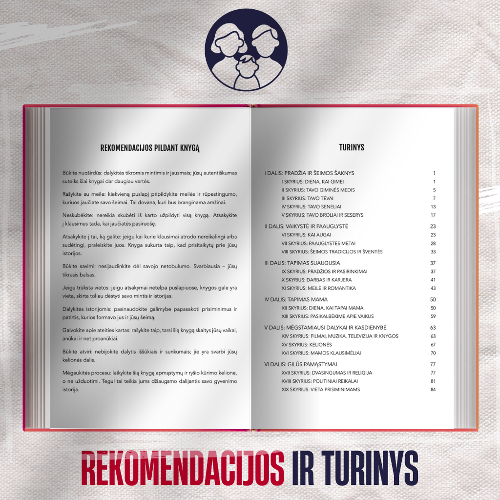 Mama, Parašyk Savo Gyvenimo Istoriją