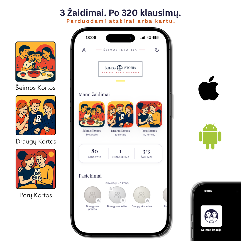 Šeimos Kortos — Virtualus Kortų Žaidimas